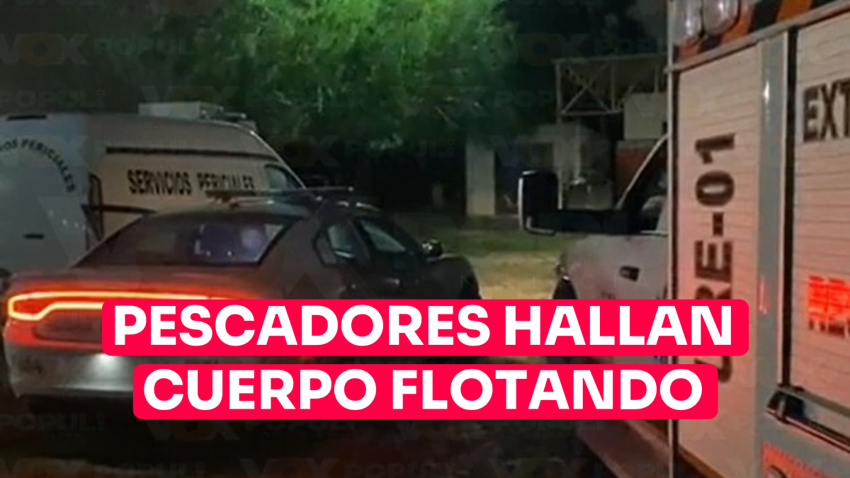 Pescadores hallan cuerpo flotando