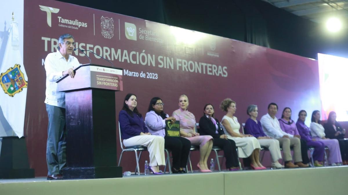 Todos los días trabajamos por la seguridad, dice el gobernador en Matamoros
