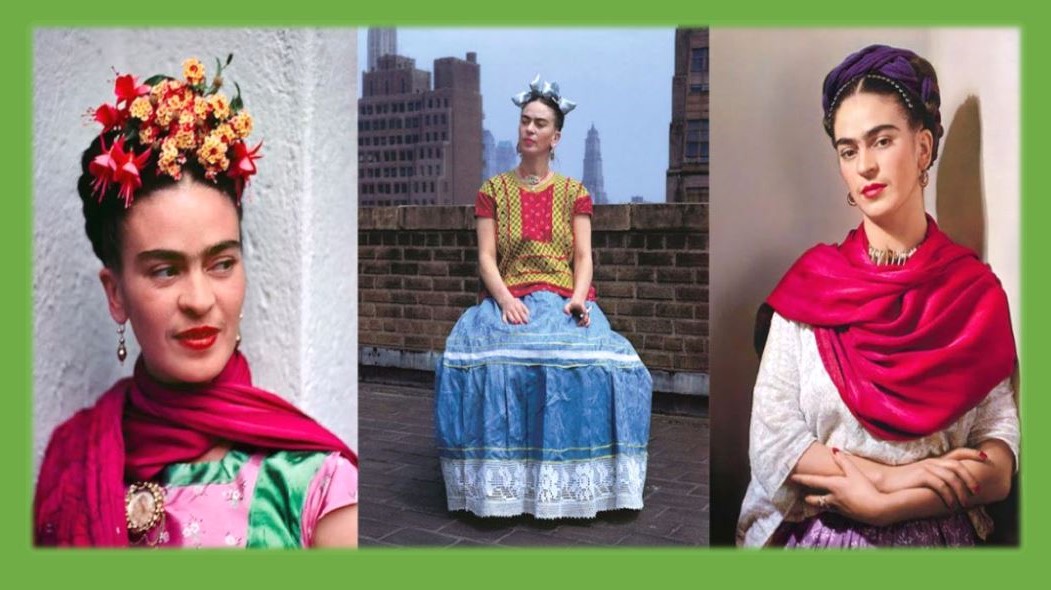 Recuerdan a la gran pintora Frida Kahlo a 116 años de su natalicio