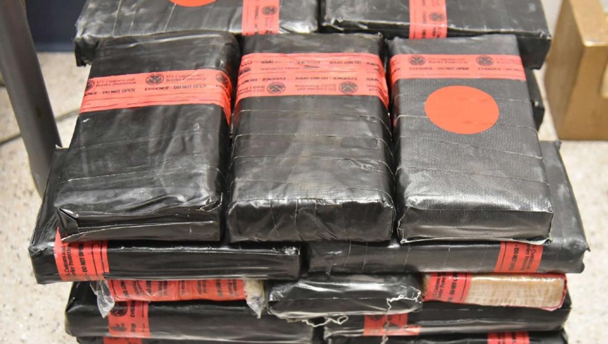 Decomisan más de 900 mil dólares en cocaína en frontera de Tamaulipas