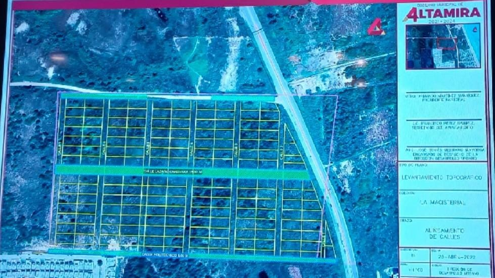«La Magisterial», sera el nombre de la nueva colonia que tendrá Altamira