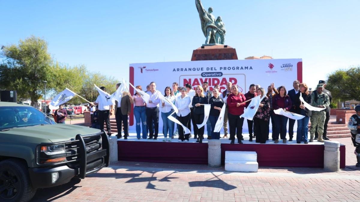 Arranca gobierno de Nuevo Laredo operativo «Navidad Blanca»
