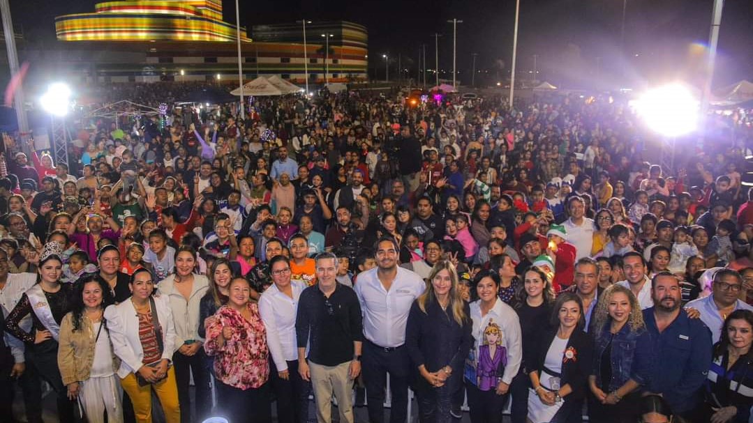 Vivieron más de 70 mil reynosenses Fiesta de Navidad con el Alcalde Carlos Peña Ortiz