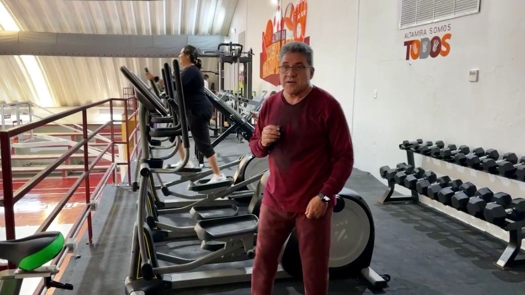Promueve alcalde Armando Martínez la salud de los altamirenses a través del deporte
