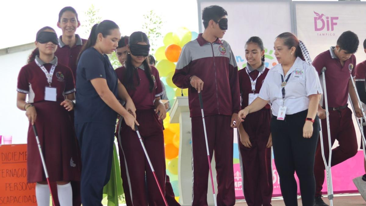Promueve DIF Tampico Cultura de la Inclusión y Equidad Social Entre la Población Escolar