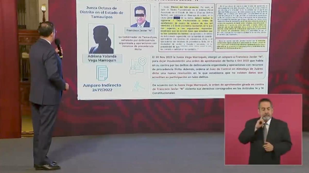 Acusan a jueza de beneficiar con amparo a Cabeza de Vaca contra orden de aprehensión