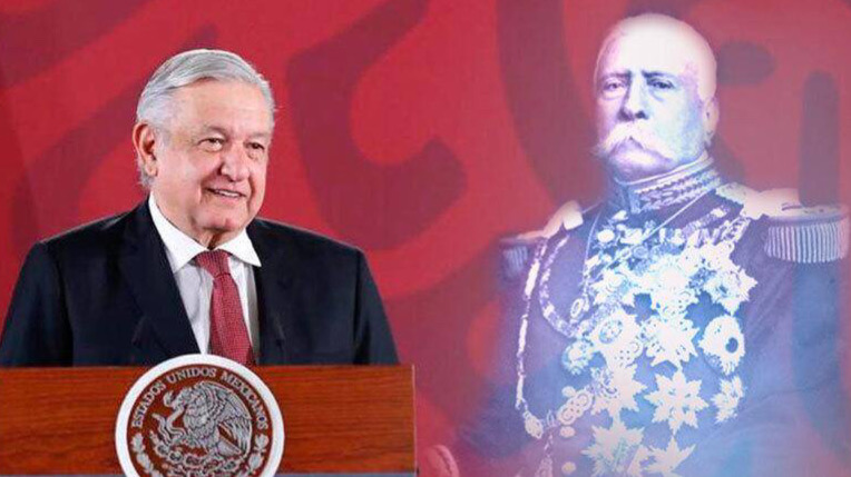AMLO ofrece ayuda para repatriar los restos de Porfirio Díaz