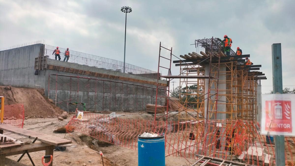 En abril concluyen trabajos de construcción del puente de la Esperanza