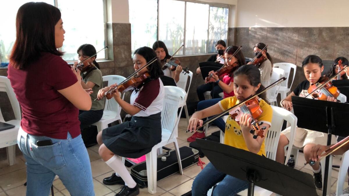 Impulsan en el Municipio de Reynosa taller de violín