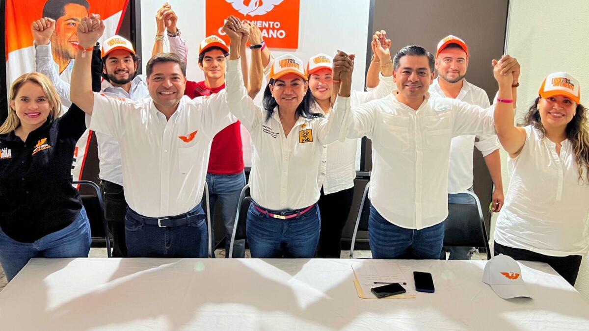 Declina candidata del PRD a la alcaldía de Victoria, a favor de Luis Torre Aliyán