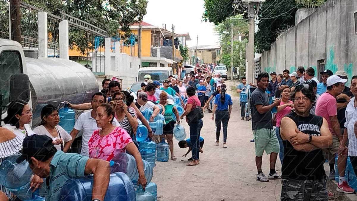 «Tampiqueños prefieren hacer largas filas para adquirir agua que ir a votar»