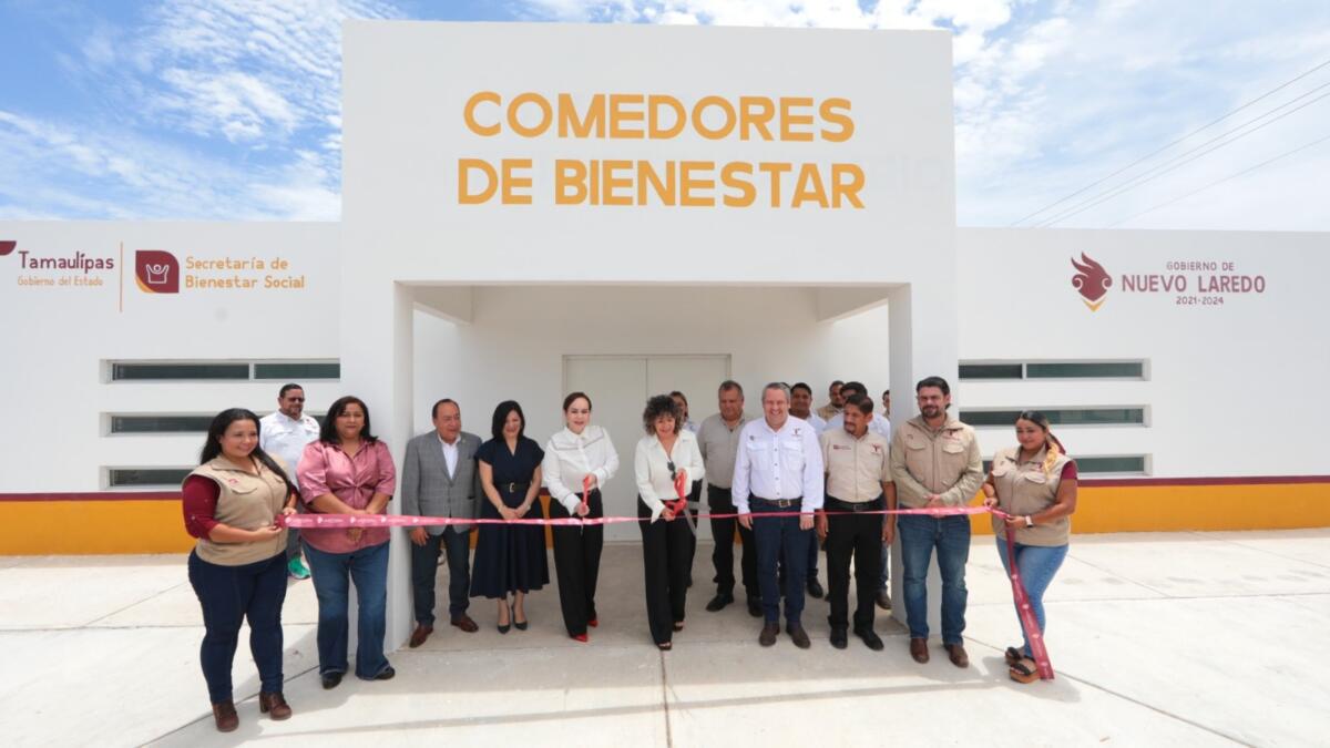 Inauguran comedor comunitario en Nuevo Laredo