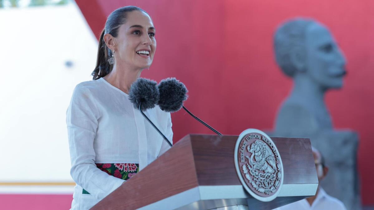 Vivirá Claudia Sheinbaum en Palacio Nacional a partir del 1 de octubre