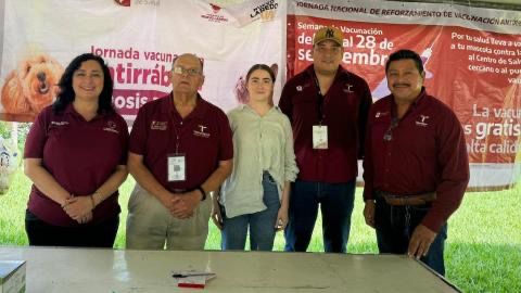Inicia campaña de vacunación antirrábica en Nuevo Laredo