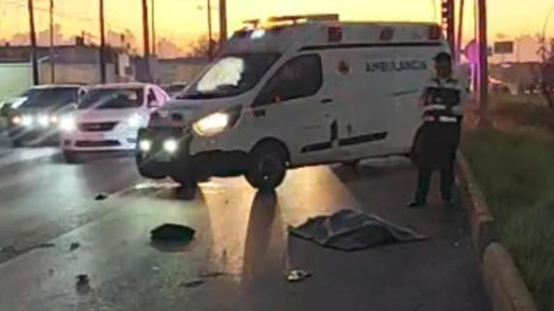 Mujer muere atropellada en libramiento de Reynosa