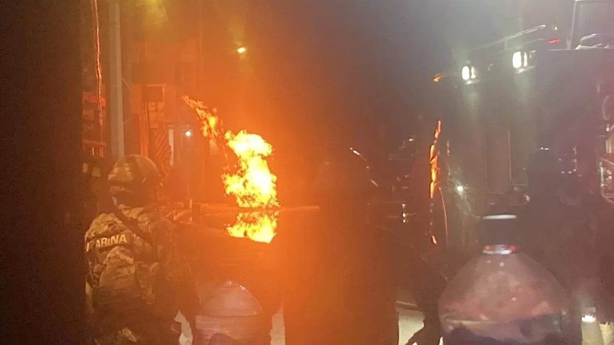 Estalla tanque en taquería y deja tres heridos en Ciudad Madero