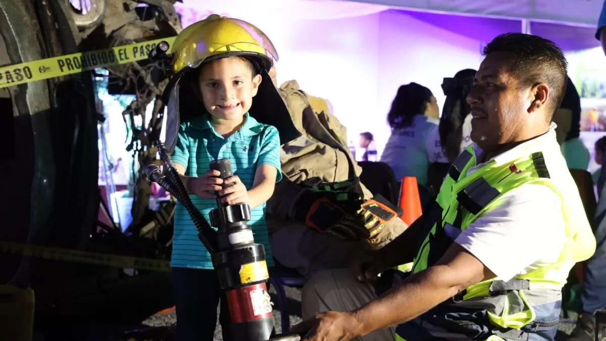 Realiza Protección Civil simulacros de emergencias en la Feria Tamaulipas 2024