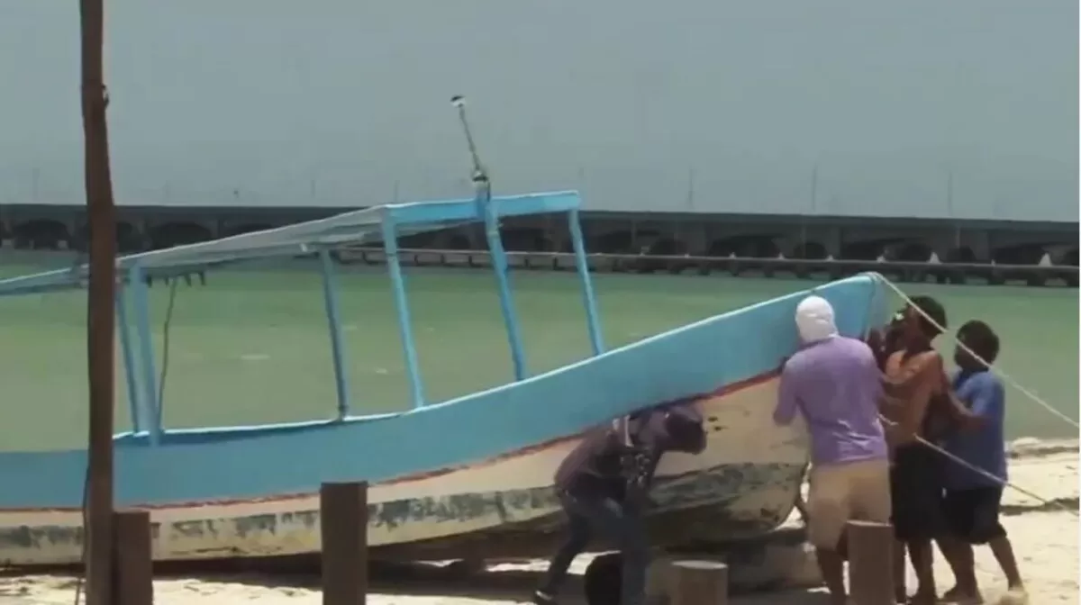 Huracán “Milton” deja 15 pescadores desaparecidos en Yucatán