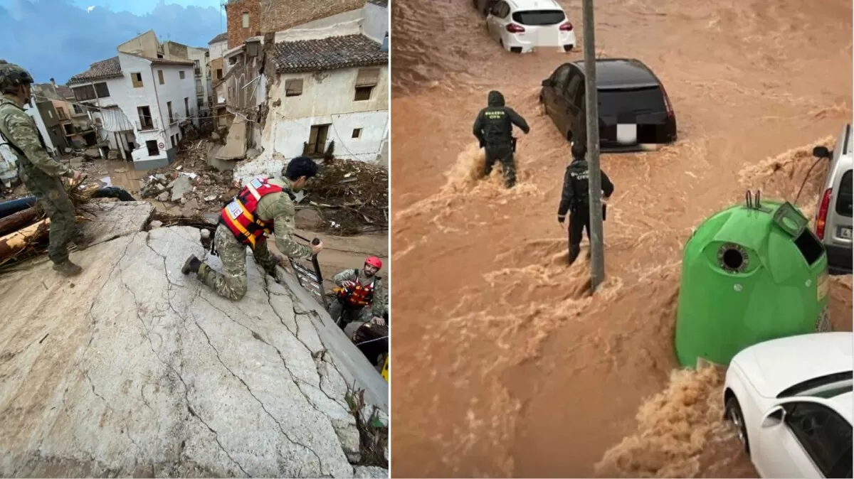 Asciende la cifra a 205 muertos por lluvias torrenciales en España