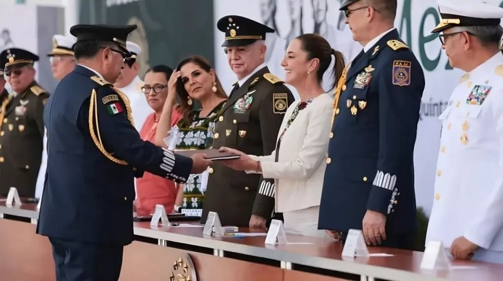 Fuerza Aérea Mexicana celebra 110 años con nueva base en el Caribe