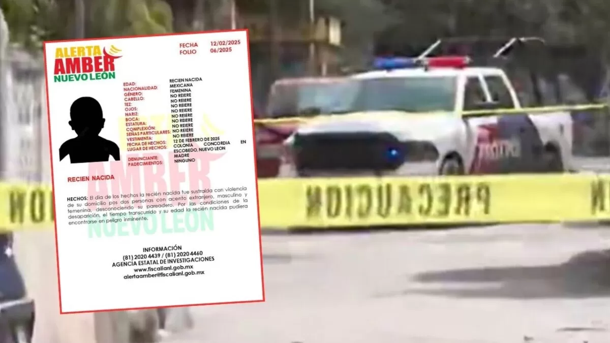 Bebé es sustraída por pareja extranjera