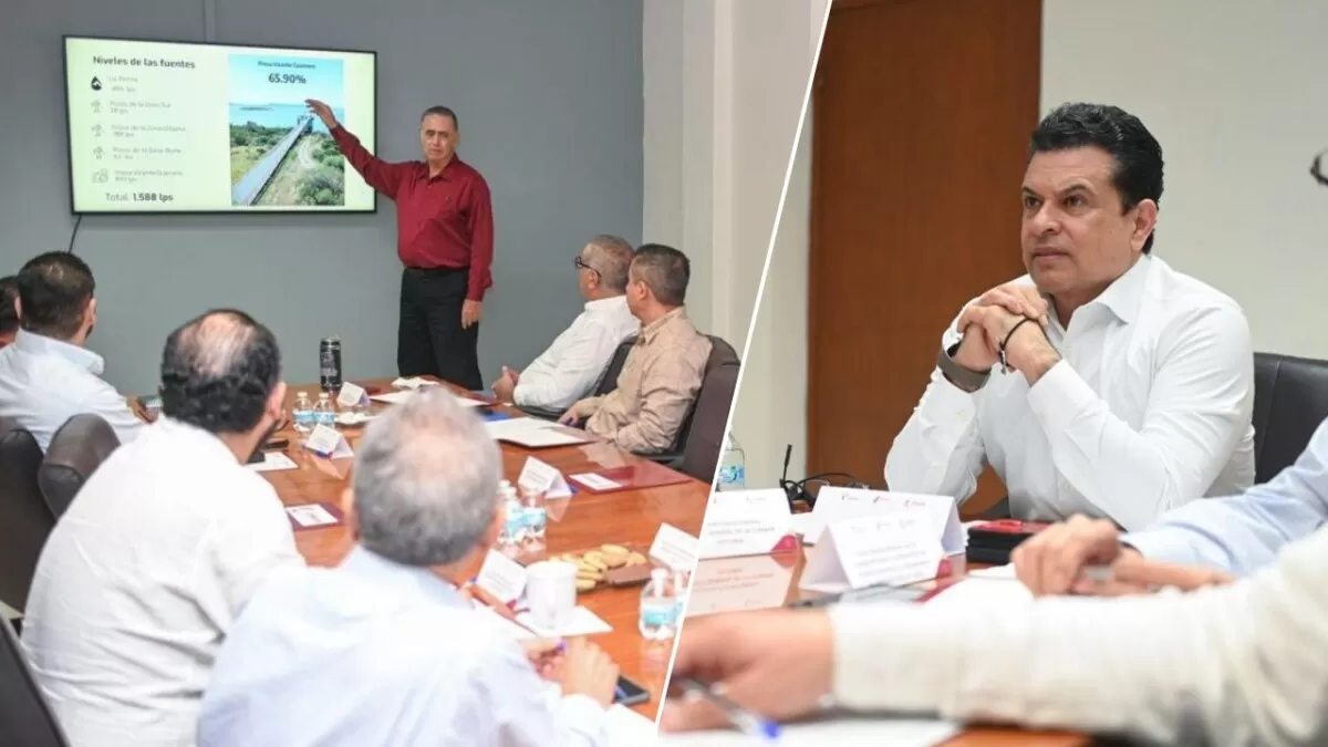 Gattás encabeza reunión de COMAPA y presenta avances en obras de agua y drenaje