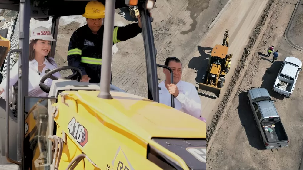 Inicia pavimentación de Bulevar Rea en sector Los Olivos con inversión de 17 millones de pesos