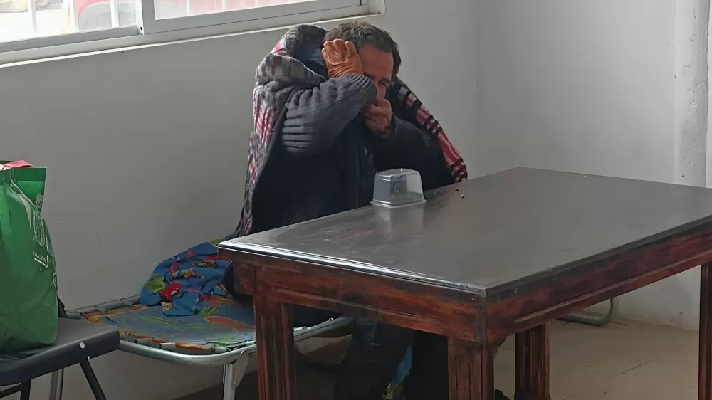 Rescatan indigente con hipotermia en la zona rural de Altamira