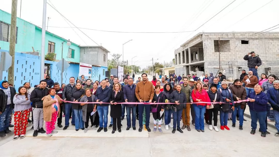 Inauguró Carlos Peña Ortiz pavimentación por más de 4.6 MDP en la colonia Satélite
