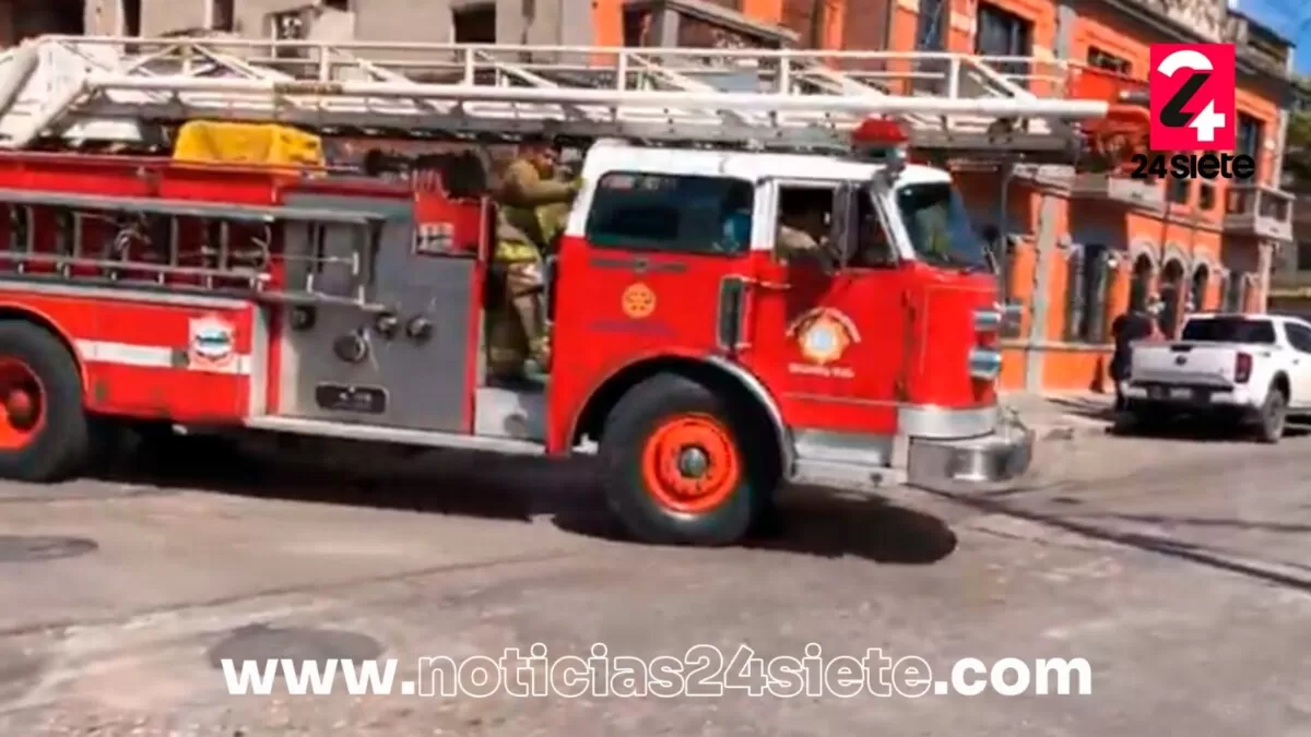 Se registra alarma por fuga de gas en el centro de Tampico