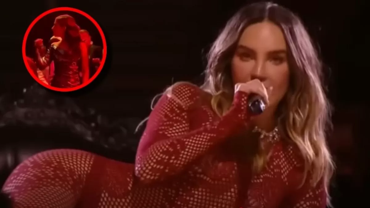 Ángela Aguilar huye de los Premios Lo Nuestro al ver a Belinda