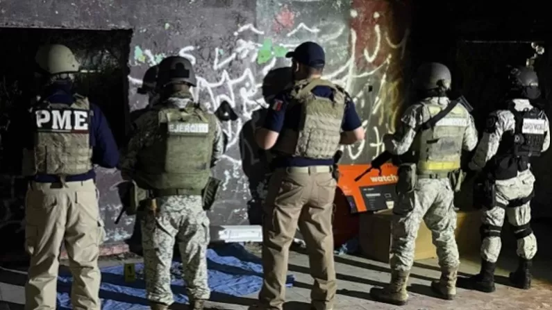 Aseguran en Río Bravo, armas, droga y dos vehículos, uno de ellos blindado