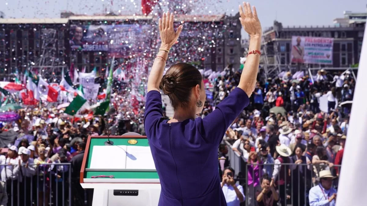 Asistieron 350 mil personas a la asamblea informativa de Claudia Sheinbaum