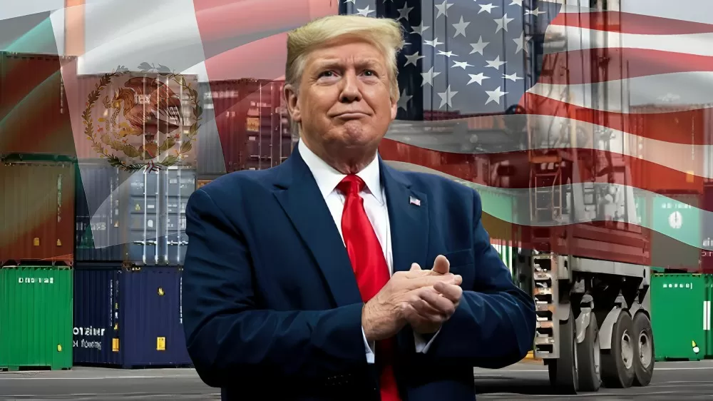 Trump aplicará aranceles del 25% a México y Canadá a partir del 4 de marzo