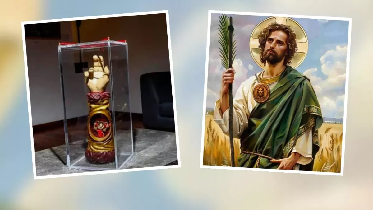 Reliquias de San Judas Tadeo llegan a Ciudad Victoria