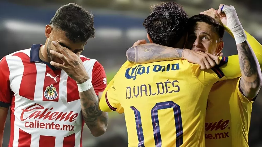 América golea 4-0 a Chivas y avanza a los Cuartos de Final de la Concachampions