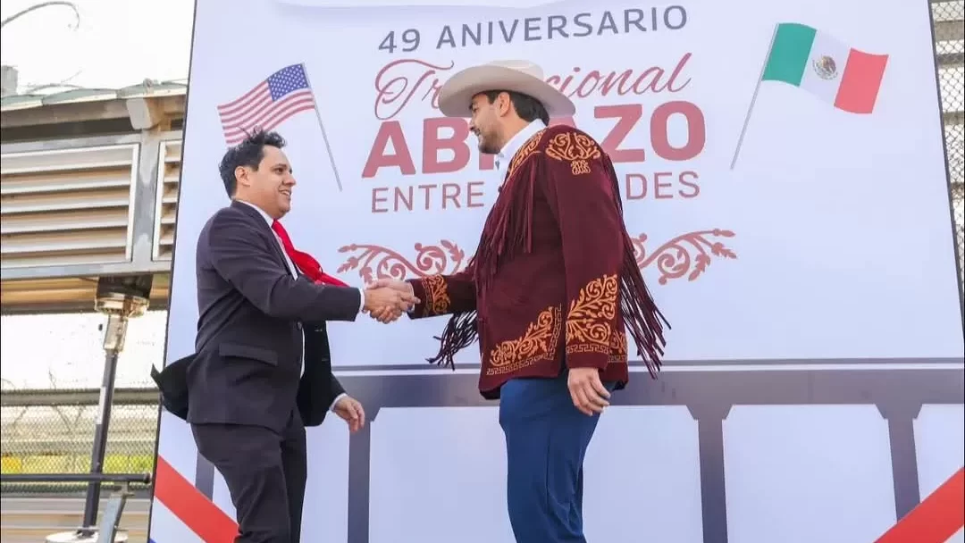 Conmemoran Carlos Peña Ortiz y Sergio Coronado, 49 años de hermanamiento binacional