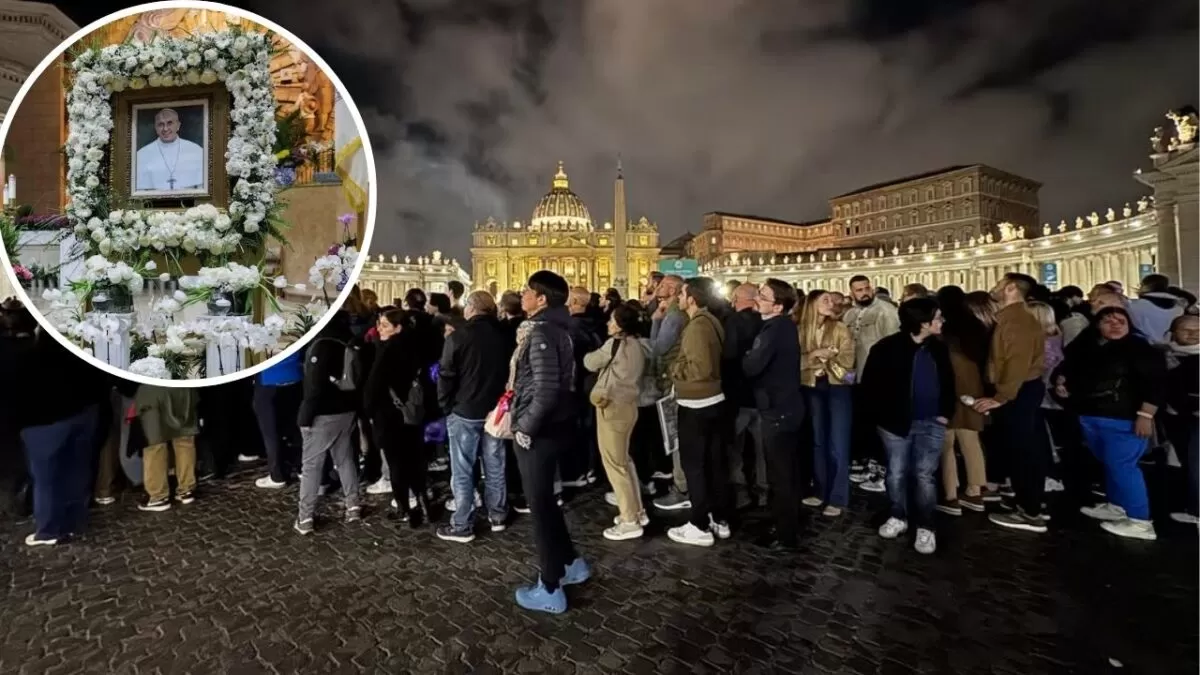 Unas 250 mil personas despiden al papa Francisco en la basílica de San Pedro