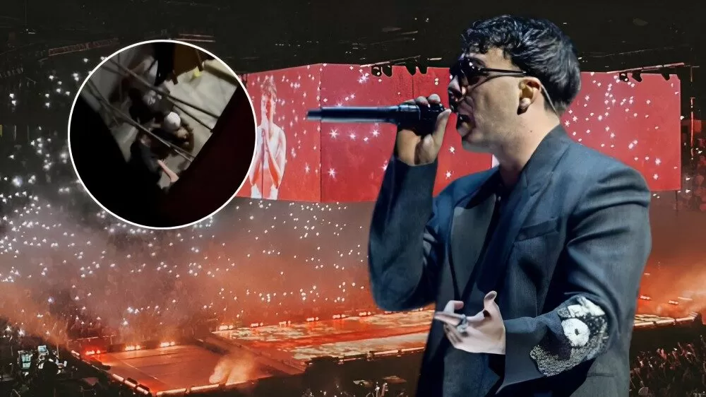 Colapsan gradas durante concierto de Quevedo en el Palacio de los Deportes