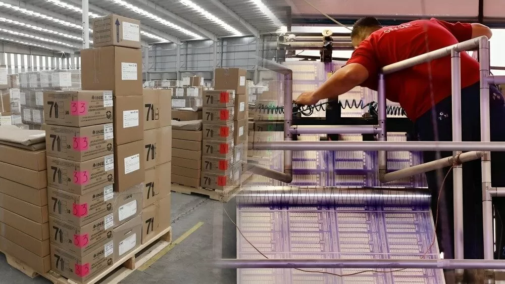 INE inicia distribución de boletas para elección judicial del 1 de junio