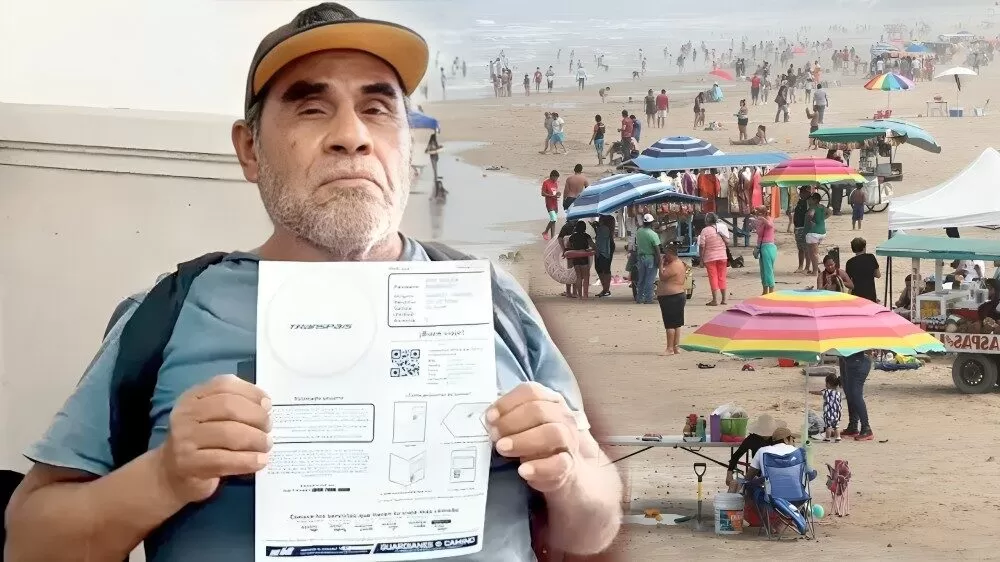 Abandonan a adulto mayor en playa Miramar