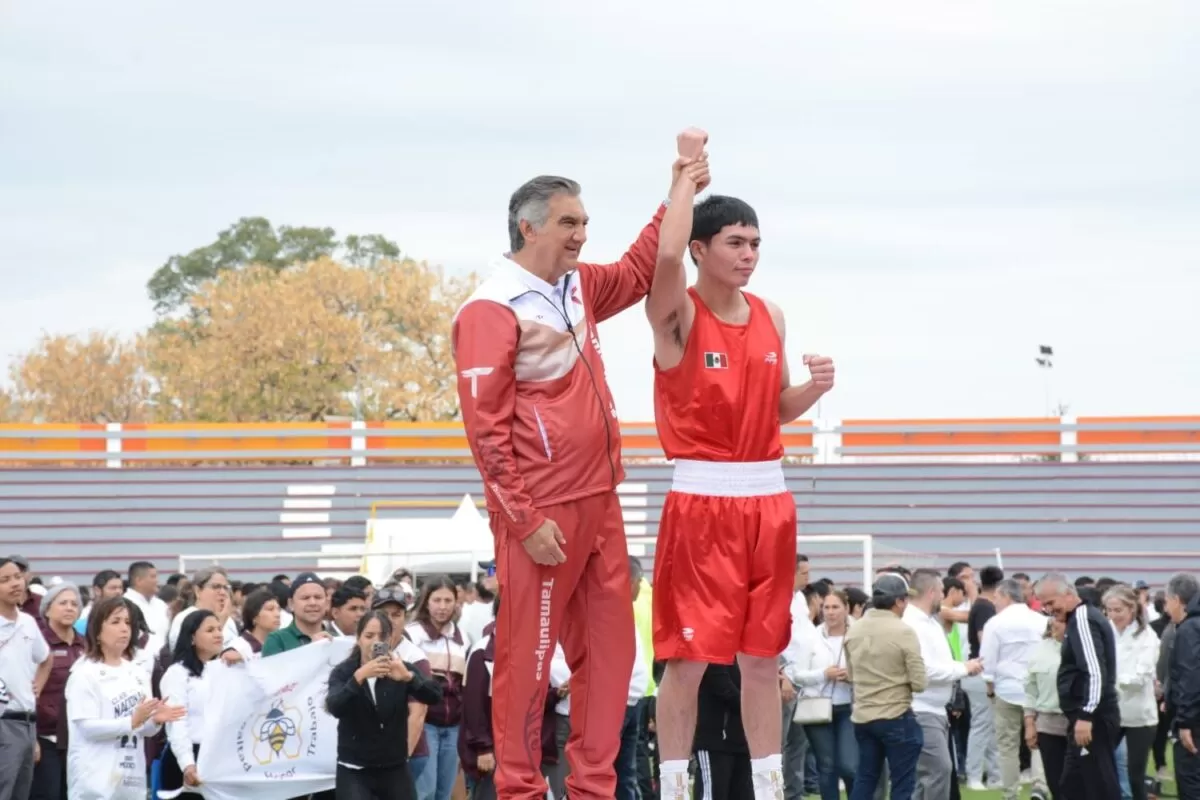 Tamaulipas presente en Clase Nacional de Boxeo “Por la paz y contra las adicciones”