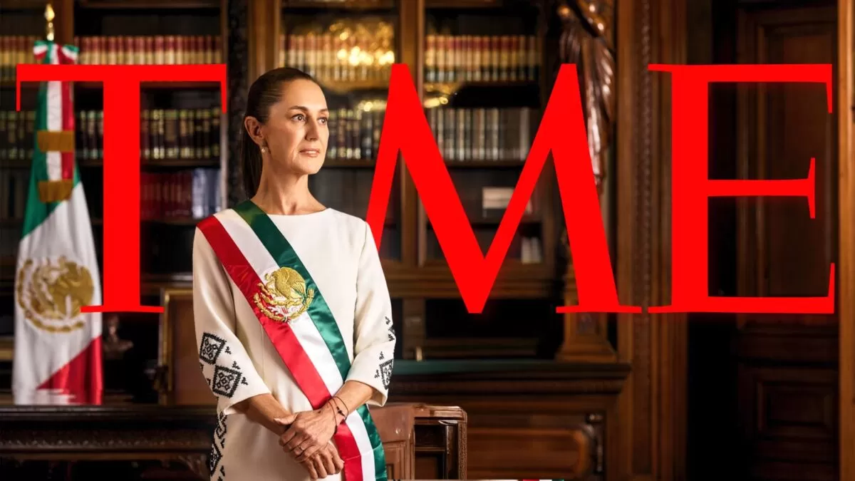 TIME reconoce a Claudia Sheinbaum como una de las líderes más influyentes de 2025