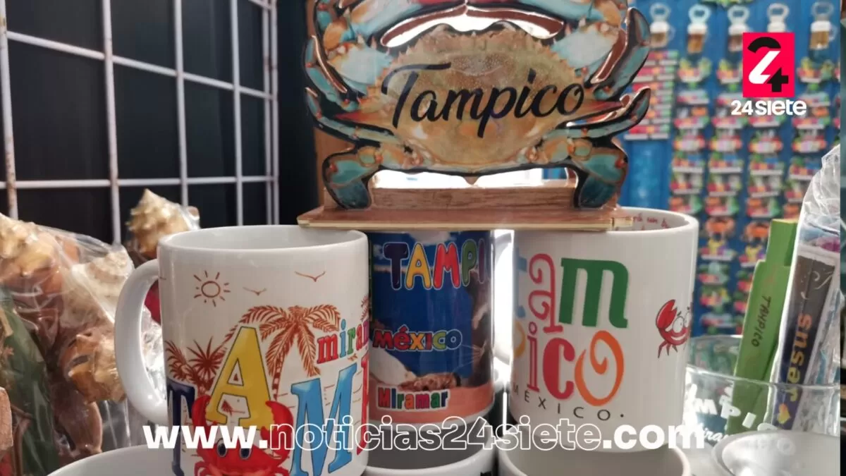 Desde 25 pesos, recuerdos artesanales para turistas en Tampico