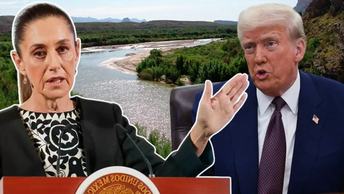 Sheinbaum responde a Trump por deuda de agua: “México ha cumplido pese a la sequía”