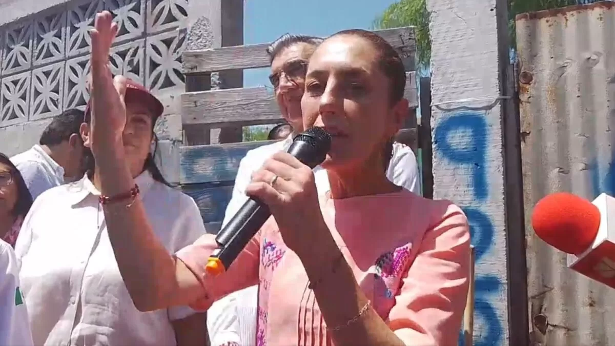 Claudia Sheinbaum llega a Reynosa y visita zonas afectadas por inundación