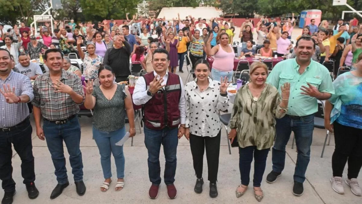 Lalo Gattás lleva el gobierno municipal al Fracc. Luis Quintero de Victoria