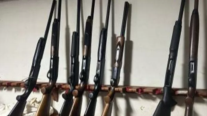 Detienen a cinco y aseguran armas largas estadounidenses en Tamaulipas