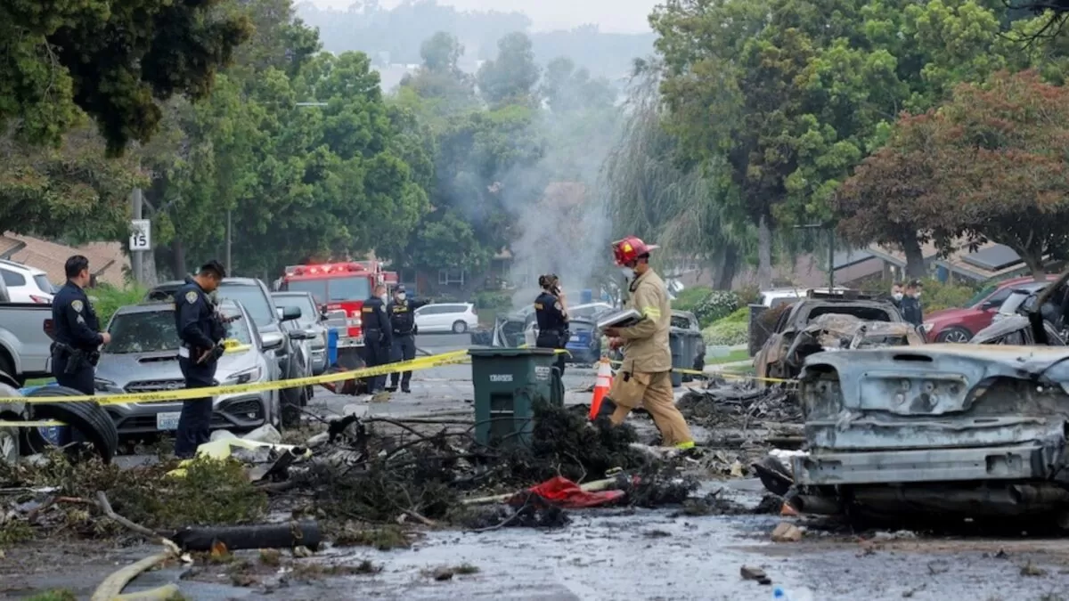 Tragedia aérea en San Diego deja varios muertos