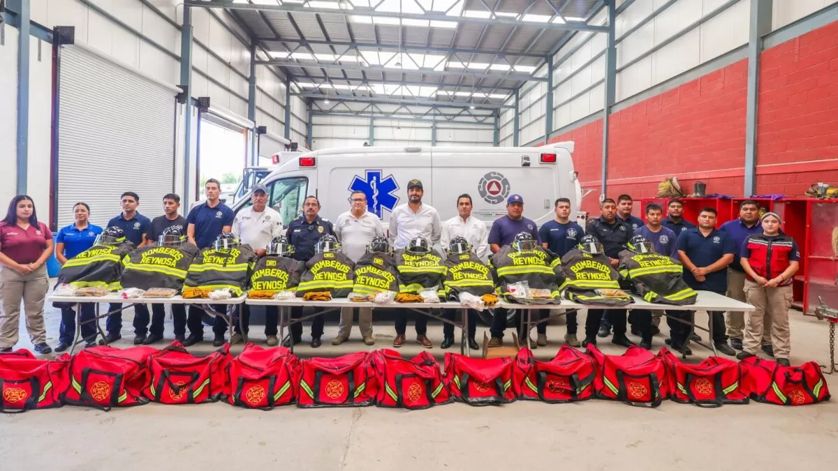 Fortalece Carlos Peña Ortiz labor de Protección Civil de Reynosa